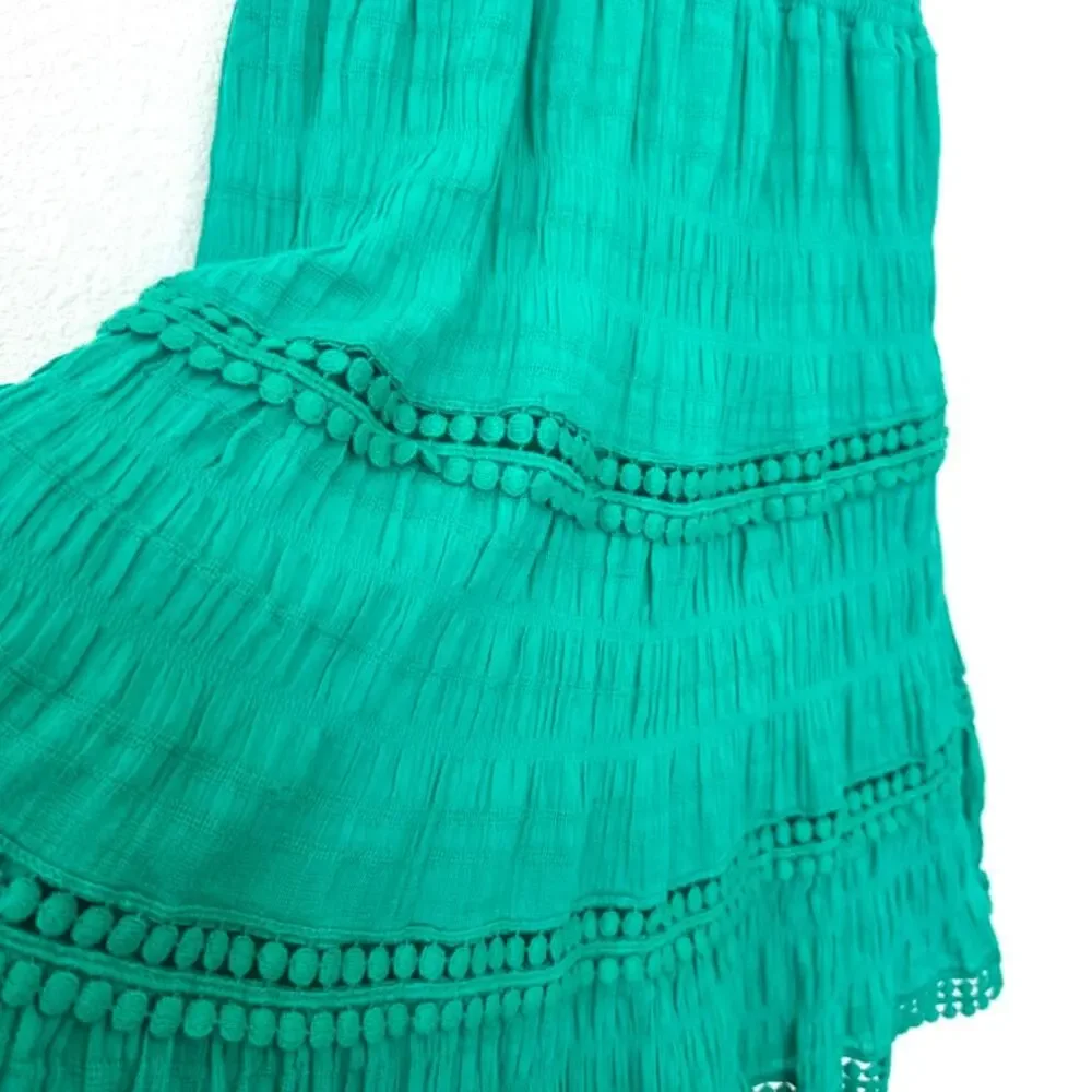 BB Dakota by Steve Madden Vivid Green Mini Dress, Size M, Preowned - Picture 3 of 10